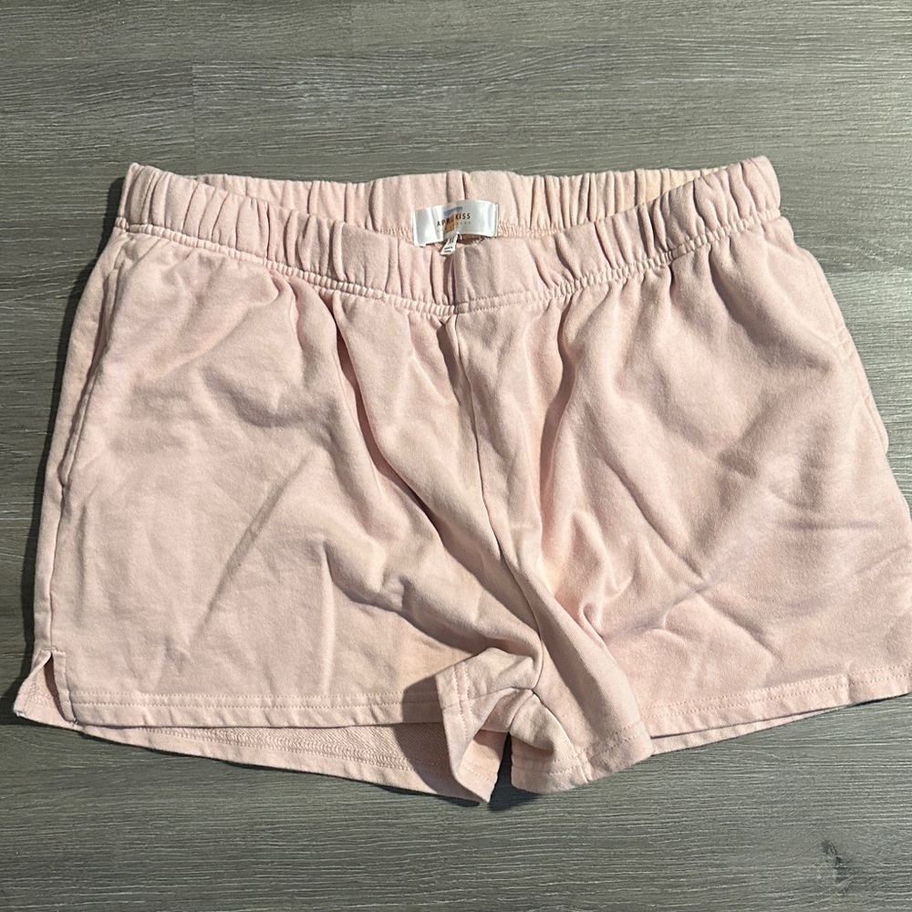 Women's Pink Casual Shorts